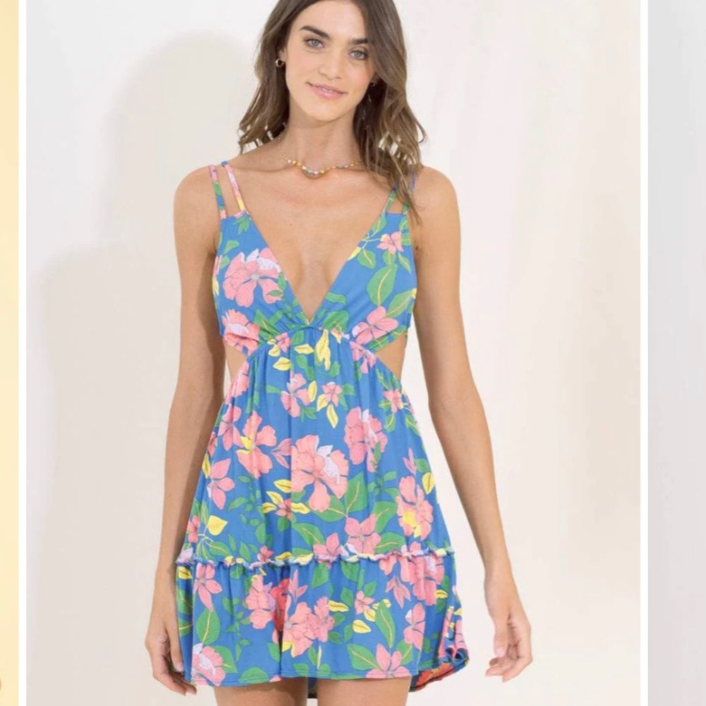 Maaji Blue Floral Dress